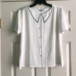 KLING Trompe L’œil Printed Top